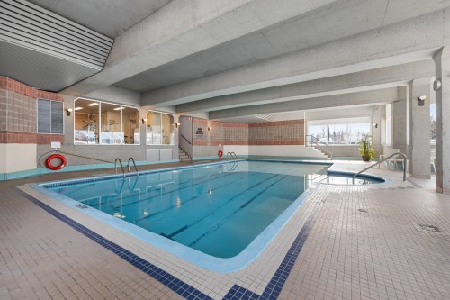 Pool - 313-3315 Rue France-Prime, Québec (Sainte-Foy/Sillery/Cap-Rouge), QC - Indoor Photo Showing Other Room With In Ground Pool