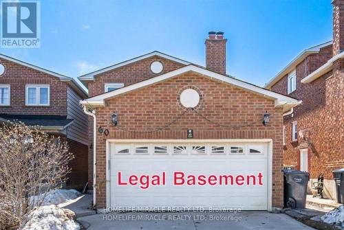 60 TREWARTHA CRESCENT  Brampton, ON L6Z 1X4