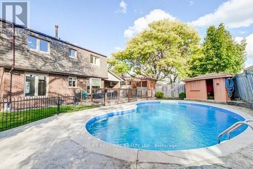 2557 Brasilia Circle, Mississauga, ON - Outdoor With In Ground Pool