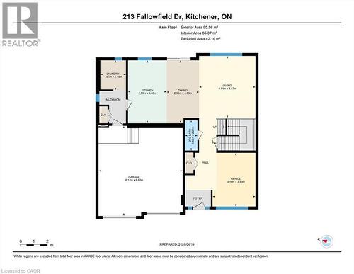Floor plan - 213 Fallowfield Drive, Kitchener, ON - Other