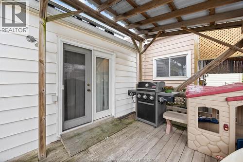 1361 Albert, Windsor, ON - Outdoor With Deck Patio Veranda With Exterior