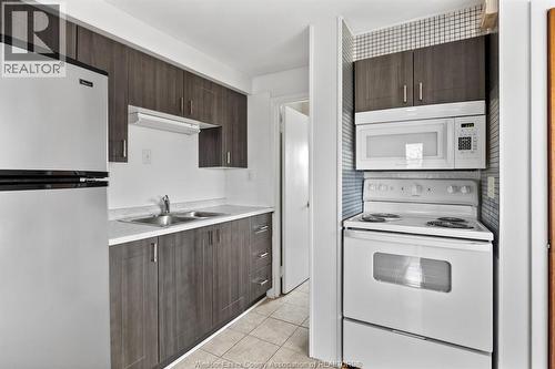 1361 Albert, Windsor, ON - Indoor Photo Showing Kitchen With Double Sink