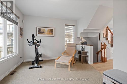 Main level den - 173 West Village Private, Ottawa, ON - Indoor Photo Showing Gym Room