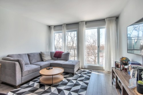 Salon - 409-145 Boul. Bouchard, Dorval, QC - Indoor Photo Showing Living Room