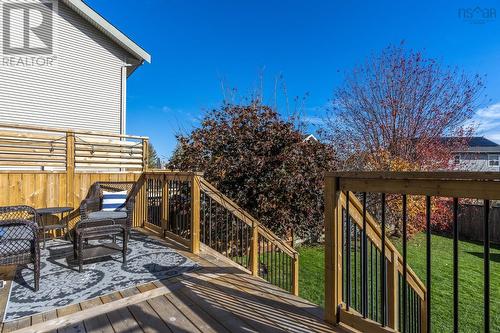 Back Deck - 124 Beachstone Drive, Spryfield, NS - Outdoor With Deck Patio Veranda