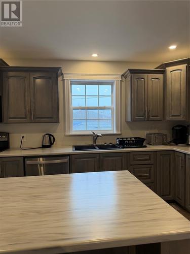 3 Main Road, Red Harbour, NL - Indoor Photo Showing Kitchen With Double Sink