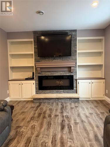 3 Main Road, Red Harbour, NL - Indoor Photo Showing Living Room With Fireplace