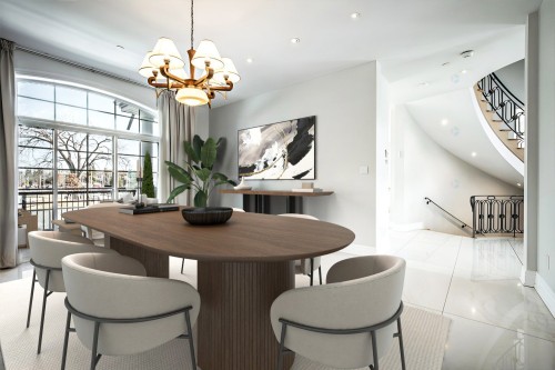 Dining Room - 5763 Ch. Jubilee, Côte-Saint-Luc, QC - Indoor Photo Showing Dining Room