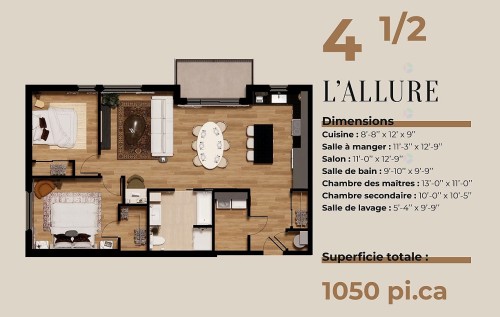 Floor Plan - 106-17970 Rue Victor, Mirabel, QC - Other