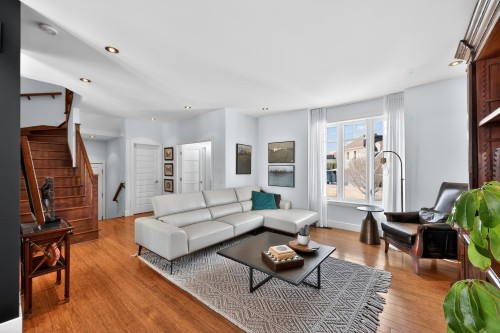 Living Room - 10805 Rue André-Mathieu, Mirabel, QC - Indoor Photo Showing Living Room
