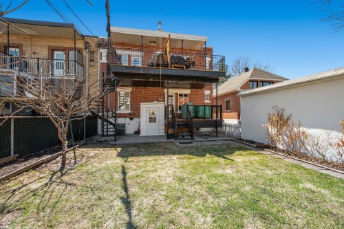 Courtyard - 6525 10E Avenue, Montréal (Rosemont/La Petite-Patrie), QC - Outdoor With Balcony