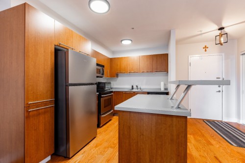 Kitchen - 105-1465 Boul. Le Corbusier, Laval (Laval-Des-Rapides), QC - Indoor Photo Showing Kitchen