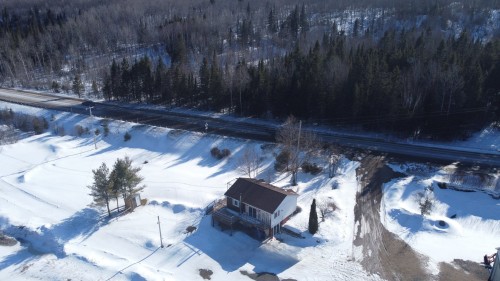 Photo aérienne - 4720 Ch. Brassard, Saint-Zénon, QC - Outdoor With View