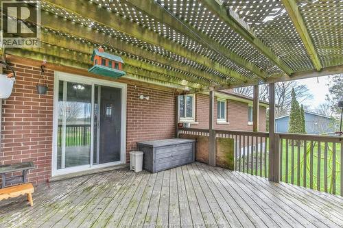 6551 Springfield Road, Aylmer, ON - Outdoor With Deck Patio Veranda With Exterior