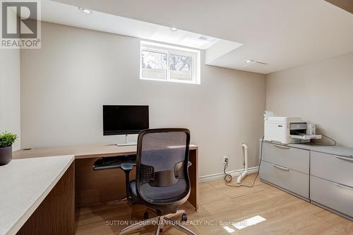 Large Office/5th Bedroom - 1166 Geran Crescent, Mississauga, ON - Indoor Photo Showing Office