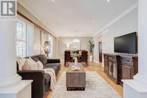 Open Concept Dining - 1166 Geran Crescent, Mississauga, ON - Indoor Photo Showing Living Room