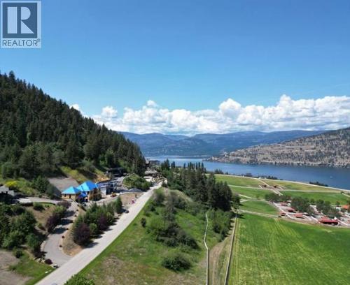 Looking West from the property Aerial - 152 Sunset Boulevard, Vernon, BC 