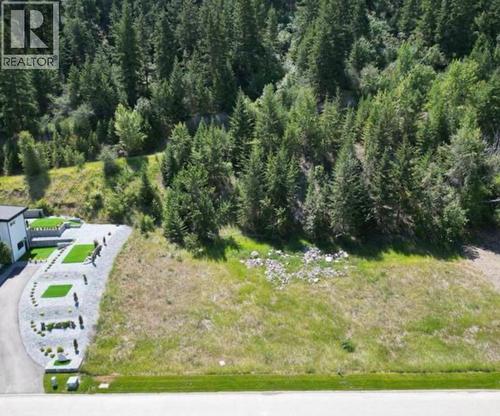 Aerial facing south, property has been prepped since photo - 152 Sunset Boulevard, Vernon, BC 