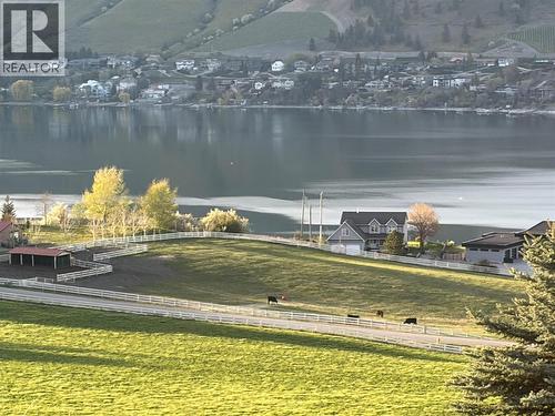 North facing across Boulevard, overlooking an amazing Horse ranch with views of Okanagan Lake - 152 Sunset Boulevard, Vernon, BC 
