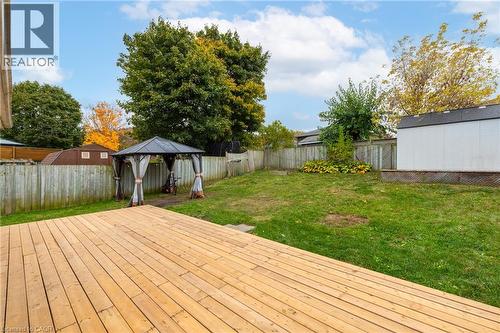 36 Angela Crescent, Cambridge, ON - Outdoor With Deck Patio Veranda With Backyard