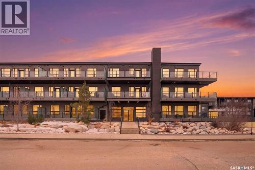 202 415 Maningas Bend, Saskatoon, SK - Outdoor With Balcony With Facade