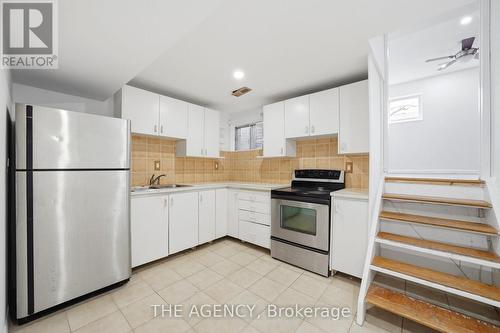 416 Hansen Road N, Brampton, ON - Indoor Photo Showing Kitchen With Double Sink