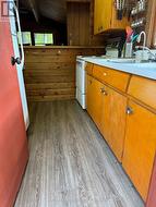 Kitchen view from side door into the cottage - 