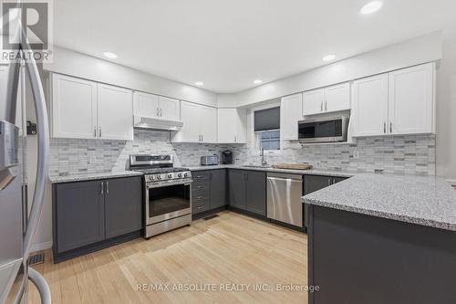 605 Rowanwood Avenue, Ottawa, ON - Indoor Photo Showing Kitchen With Double Sink With Upgraded Kitchen