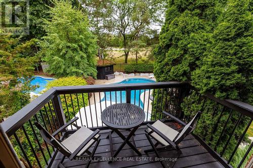 2446 Hammond Road, Mississauga, ON - Outdoor With In Ground Pool