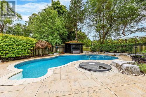 2446 Hammond Road, Mississauga, ON - Outdoor With In Ground Pool With Backyard