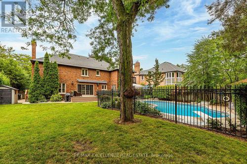 2446 Hammond Road, Mississauga, ON - Outdoor With In Ground Pool
