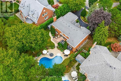 2446 Hammond Road, Mississauga, ON - Outdoor With In Ground Pool With View