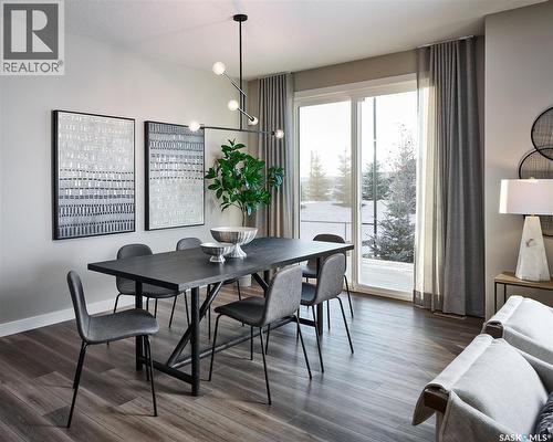 1112 Camden Gardens, White City, SK - Indoor Photo Showing Dining Room