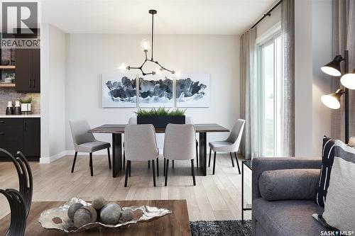 1122 Camden Gardens, White City, SK - Indoor Photo Showing Dining Room