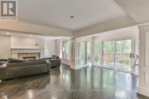 97 Timber Drive, London South (South B), ON - Indoor Photo Showing Living Room With Fireplace
