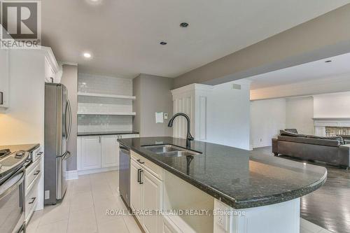 97 Timber Drive, London South (South B), ON - Indoor Photo Showing Kitchen With Double Sink With Upgraded Kitchen