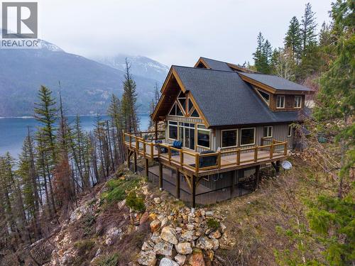 9191 Valhalla View Drive Unit# 3, Slocan, BC - Outdoor With Body Of Water With Deck Patio Veranda
