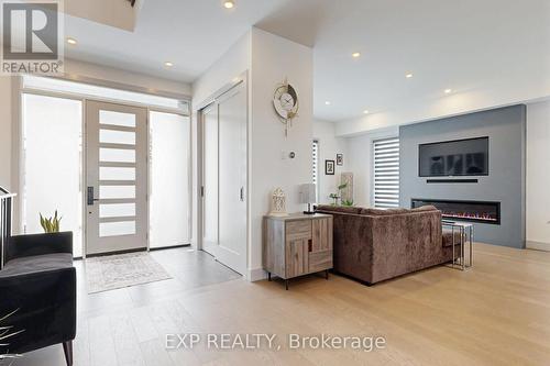 169 Euston Road, Burlington, ON - Indoor With Fireplace