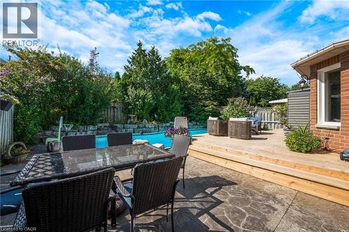477 Burnett Avenue, Cambridge, ON - Outdoor With In Ground Pool