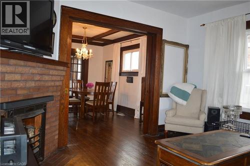 73 Talbot Street S, Simcoe, ON - Indoor With Fireplace