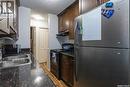 104 1013 Lansdowne Avenue, Saskatoon, SK  - Indoor Photo Showing Kitchen With Double Sink 