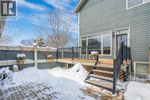 502 4Th Street E, Saskatoon, SK - Outdoor With Deck Patio Veranda