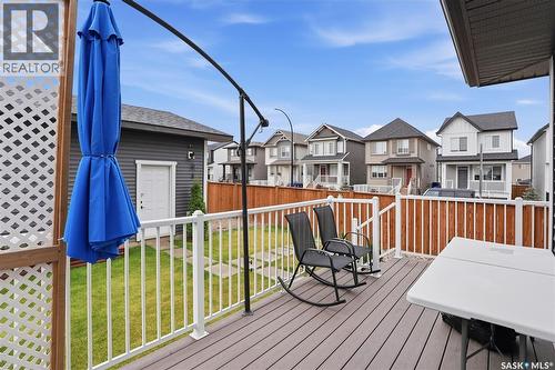 703 Underhill Lane, Saskatoon, SK - Outdoor With Deck Patio Veranda With Exterior
