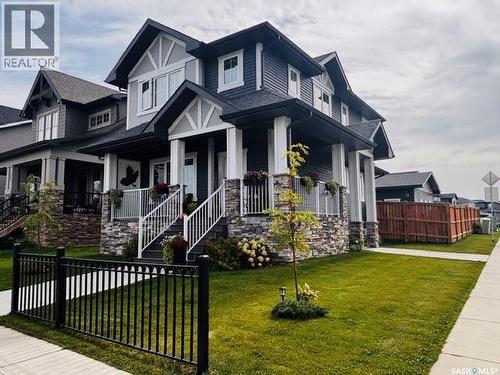 703 Underhill Lane, Saskatoon, SK - Outdoor With Deck Patio Veranda With Facade