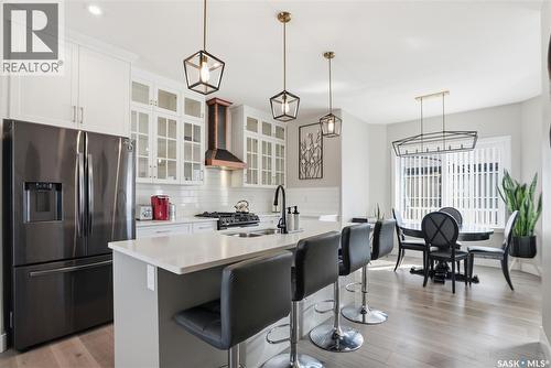 703 Underhill Lane, Saskatoon, SK - Indoor Photo Showing Kitchen With Upgraded Kitchen