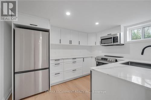 Brand new Fully renovated Basement Apartment - 1339 Augustine Drive, Burlington, ON - Indoor Photo Showing Kitchen