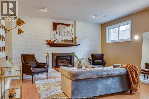 145 Centennial Drive, Tecumseh, ON - Indoor Photo Showing Other Room With Fireplace
