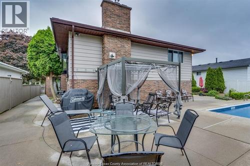 145 Centennial Drive, Tecumseh, ON - Outdoor With In Ground Pool