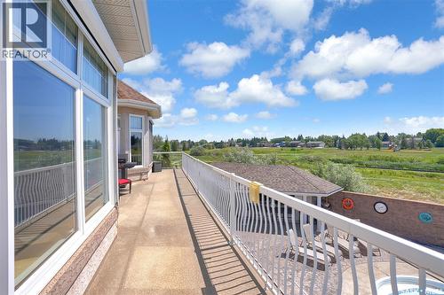 1453 Normandy Drive, Moose Jaw, SK - Outdoor With Deck Patio Veranda With View