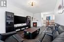 420 Armstrong Street W, North Perth, ON  - Indoor Photo Showing Living Room With Fireplace 